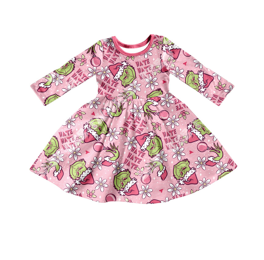 Baby Girls Christmas Pink Dress Preorder