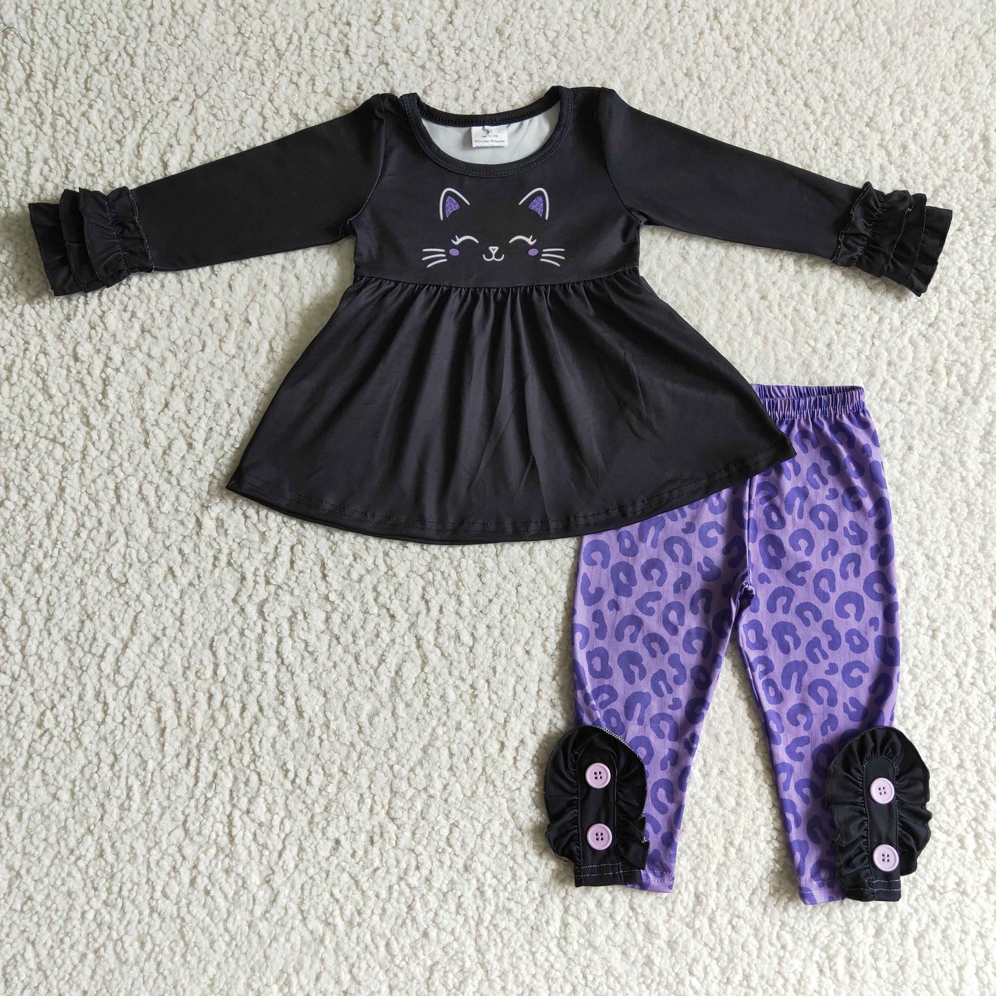 Kids Girls halloween Cart Outfit