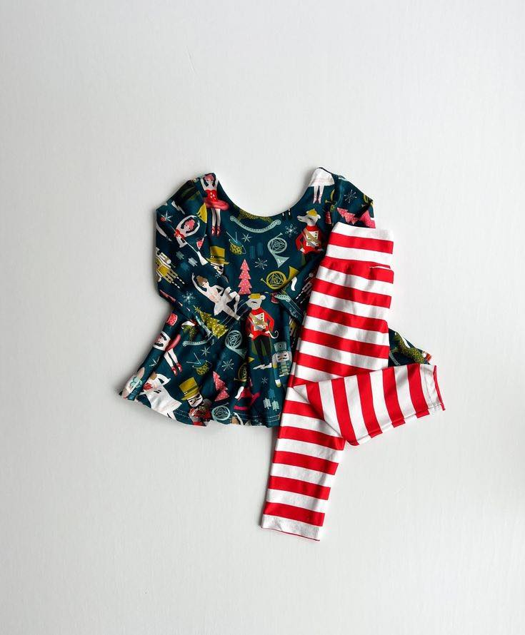 Pre-order GLP0585 Kids Girls Christmas Outfit