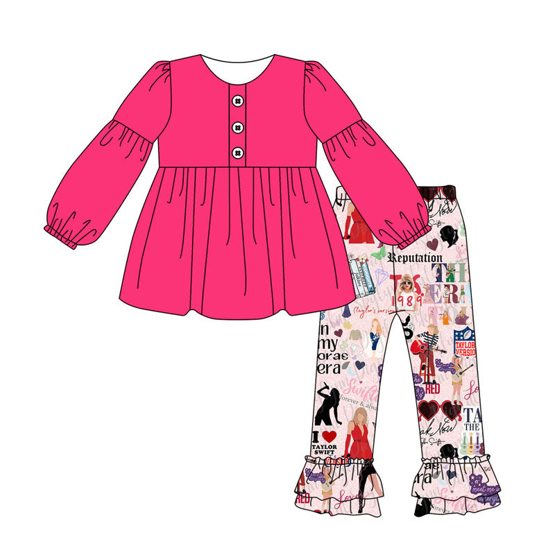 GLP1622 Baby Girls Taylor Singer Long Sleeve Outfit Pre-order