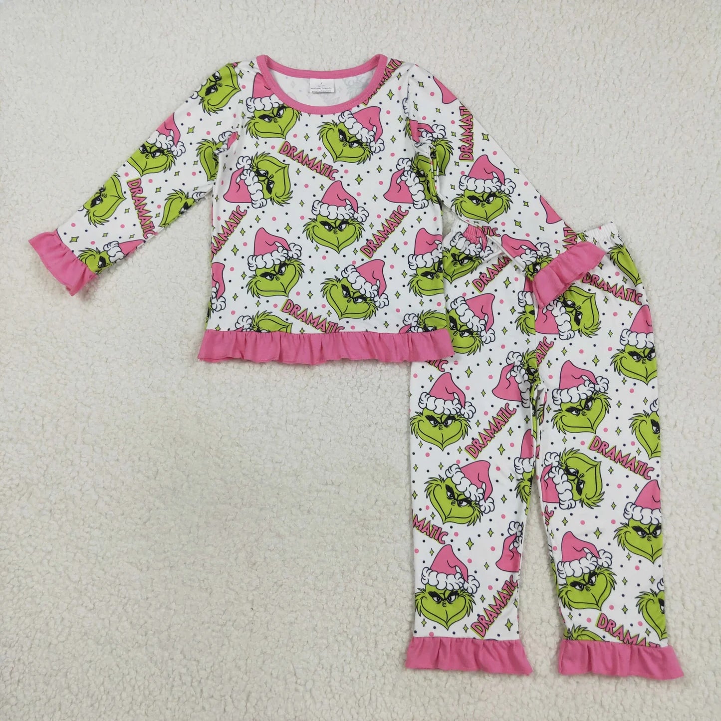 Sibling Baby Boys Girls Christmas Pajamas Set