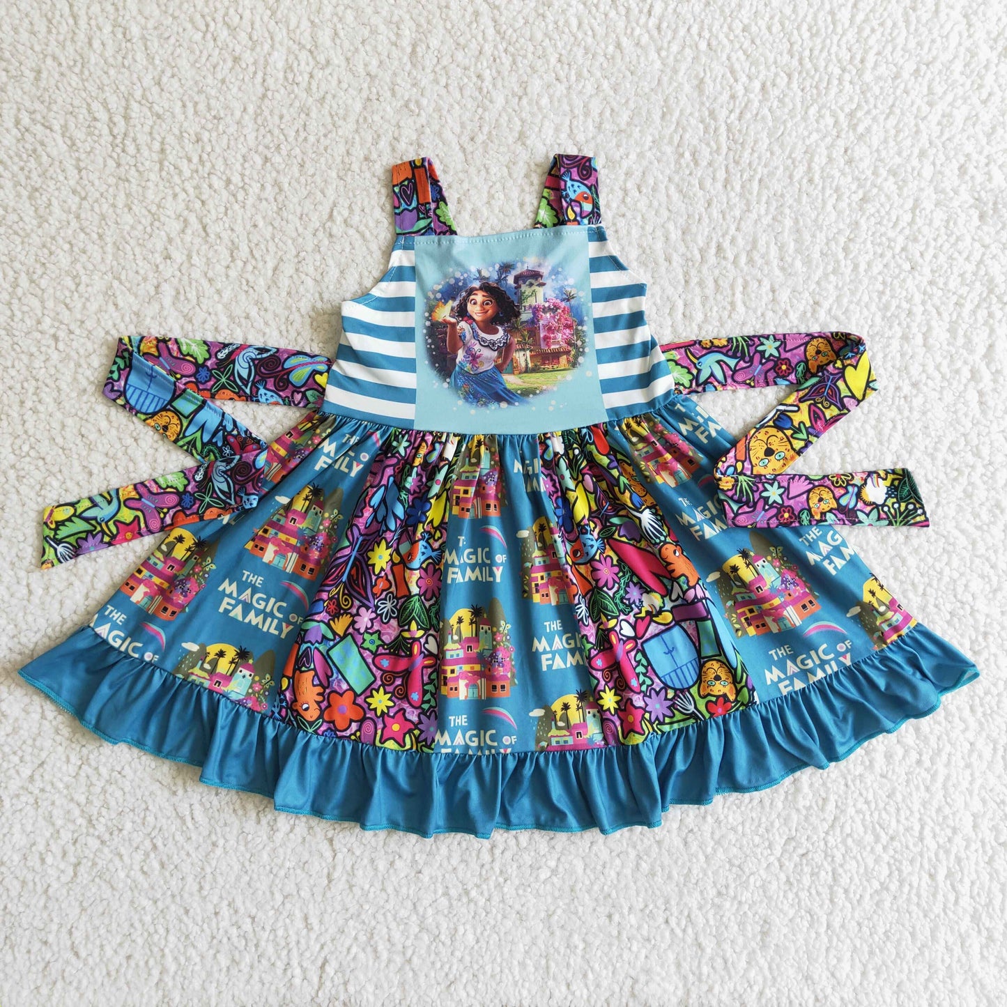 GSD0017 Baby Girls Cartoon Dress On Sale