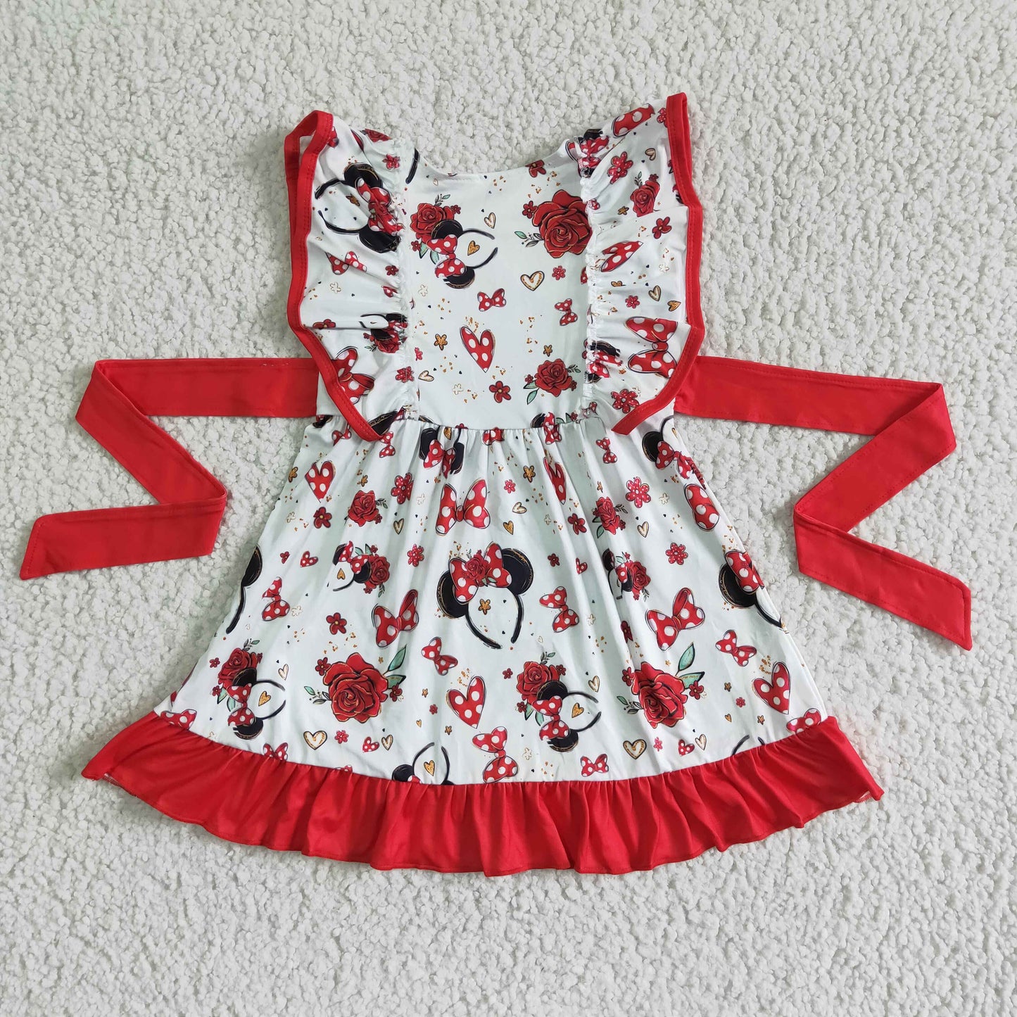 Summer Girls Cartoon Dress