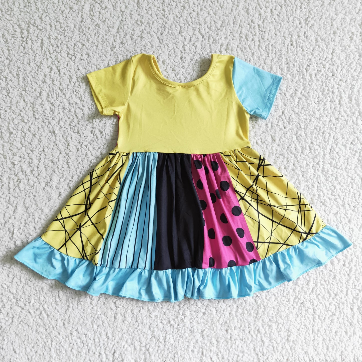 GSD0130 Halloween Girls Cartoon Dress