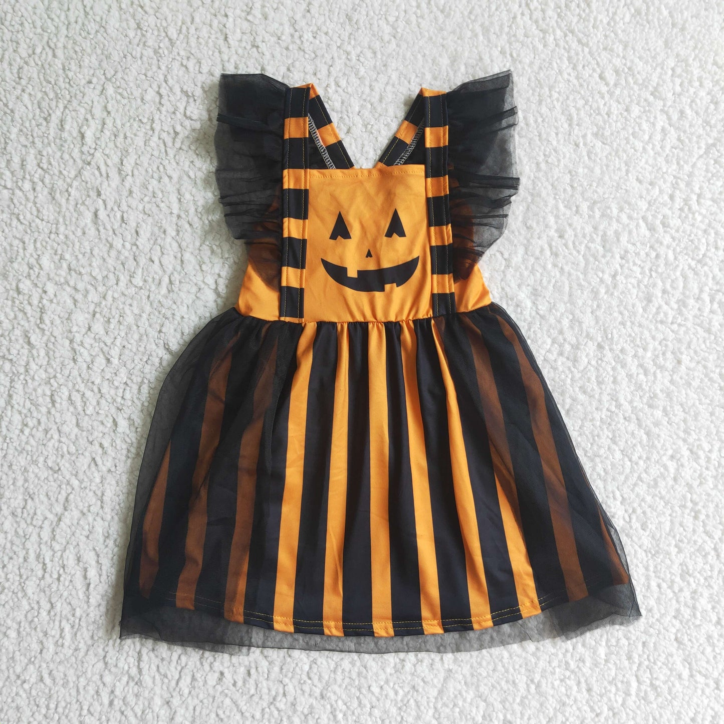 kis girls halloween striped dress on sale