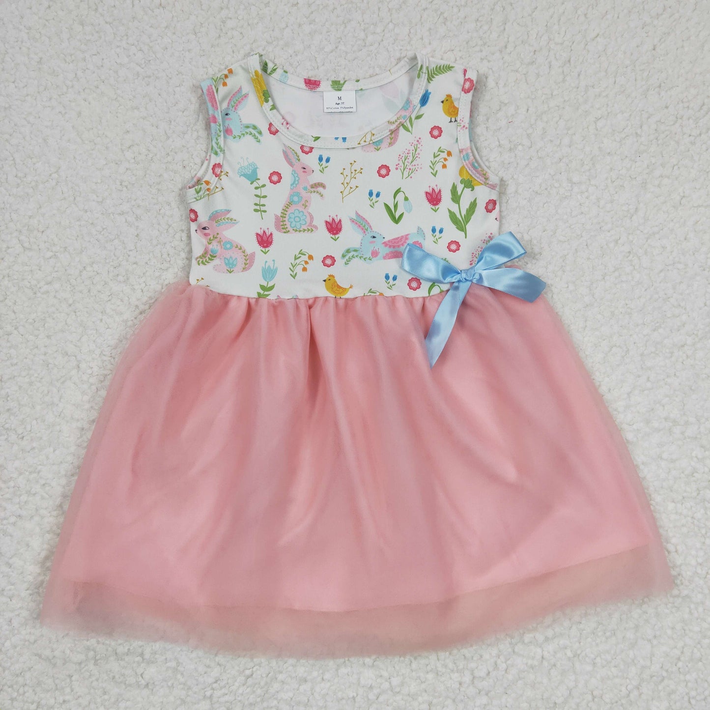 Baby Girls Easter Rabbit Tulle Dress