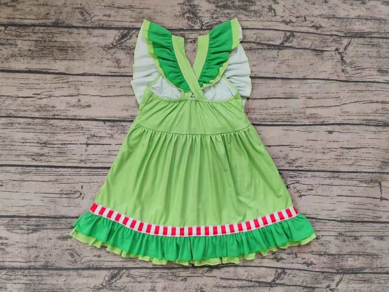 Baby Girls Christmas Dress With Red Heart Pre-order