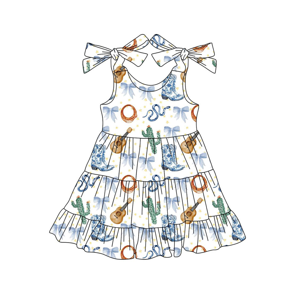 GSD2399 Baby Girls Western Dress Preorder