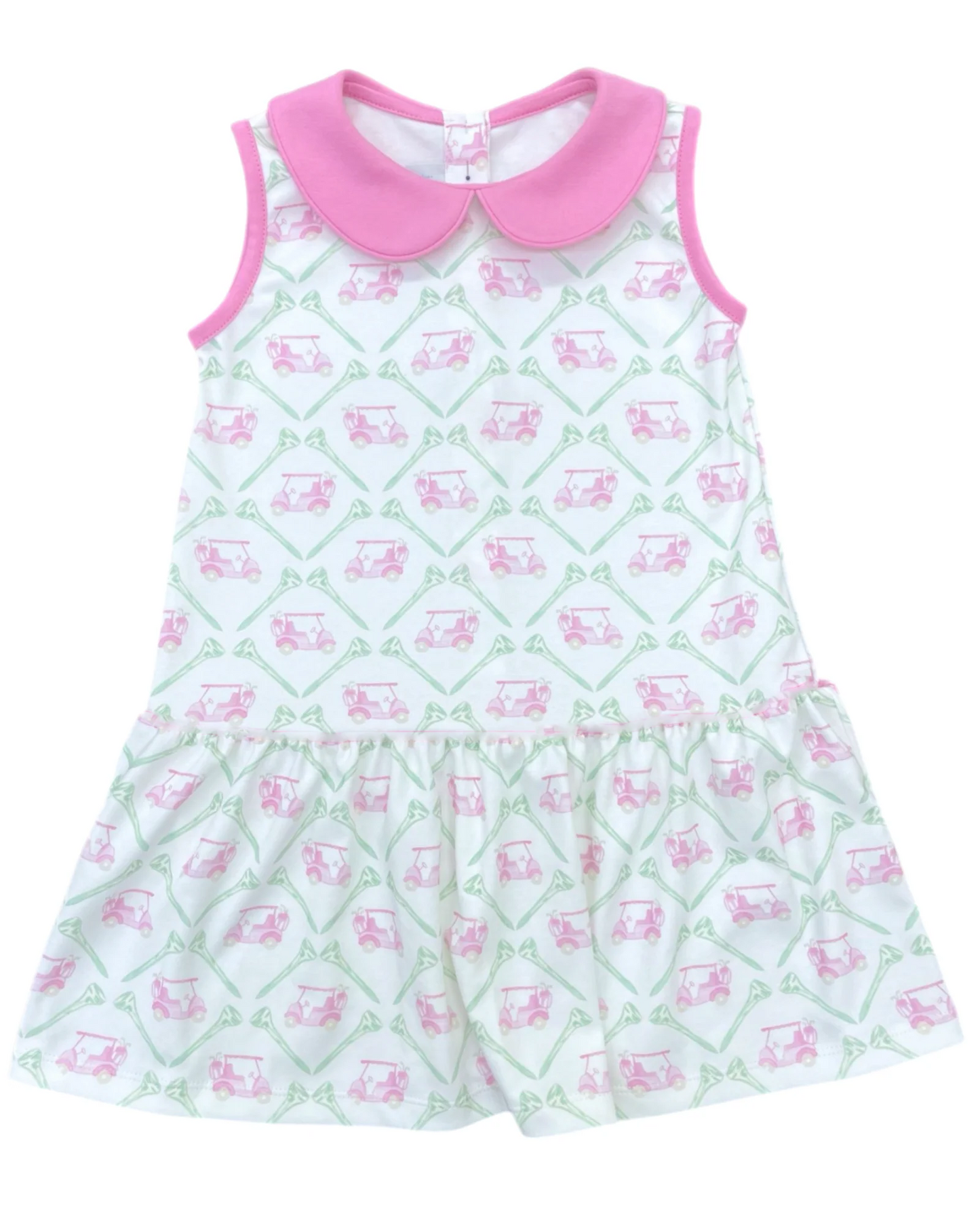 Baby Girls Summer Golf Sleeveless Dress Preorder