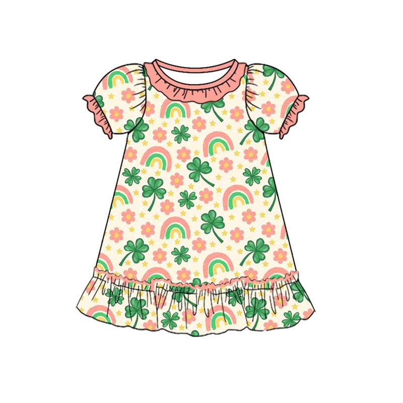 GSD2815 Baby Girls Shamrock Dress Preorder