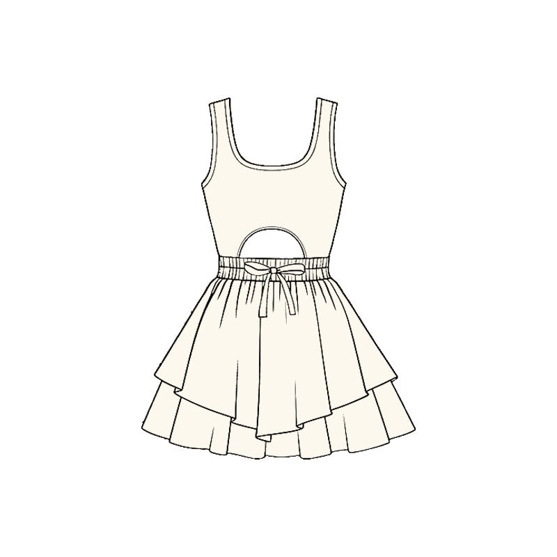 GSD3181 Baby Girls White Active Dress Preorder