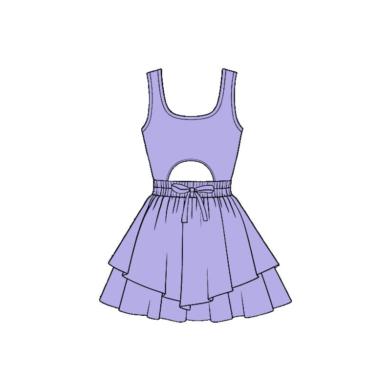 GSD3188 Baby Girls Violet Active Dress Preorder