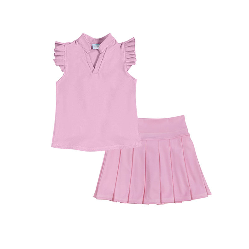 GSD3206 Baby Girls Pink Pink Active Skirt Set Preorder