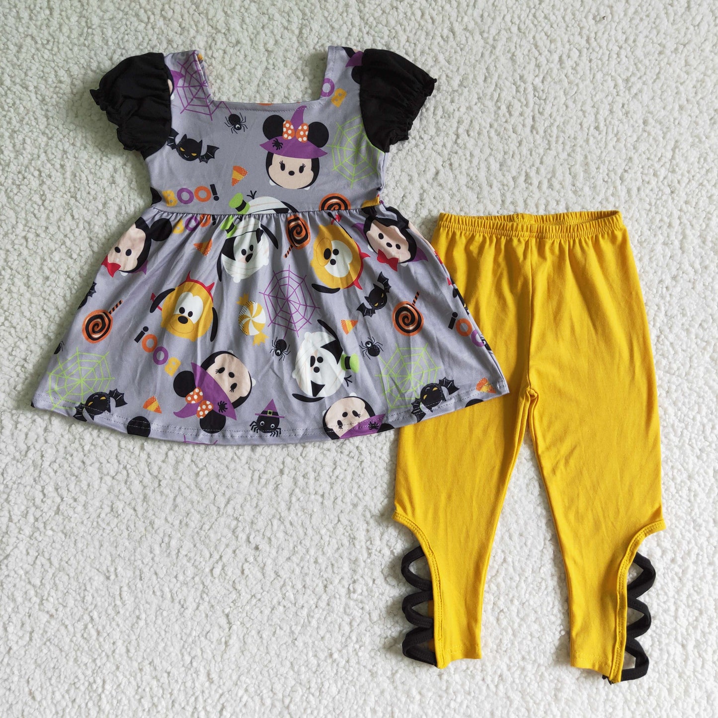 GSPO0157 Baby Girls Cute Halloween Cartoon Outfit