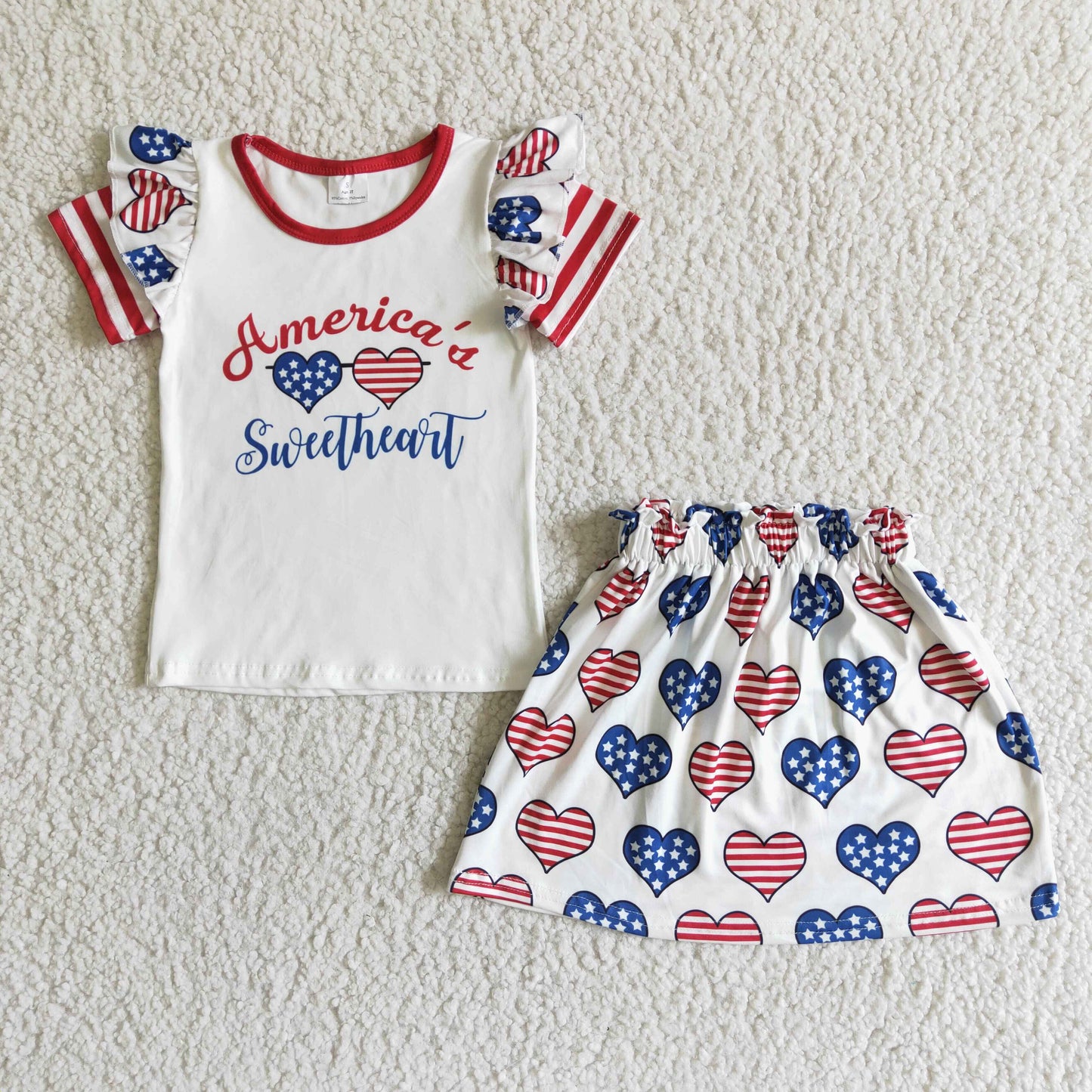 Summer Girls July 4th Outfit