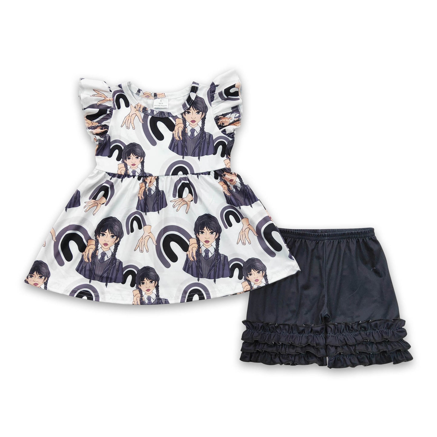 GSSO0259 Baby Girls Cartoon Shorts Set On Sale