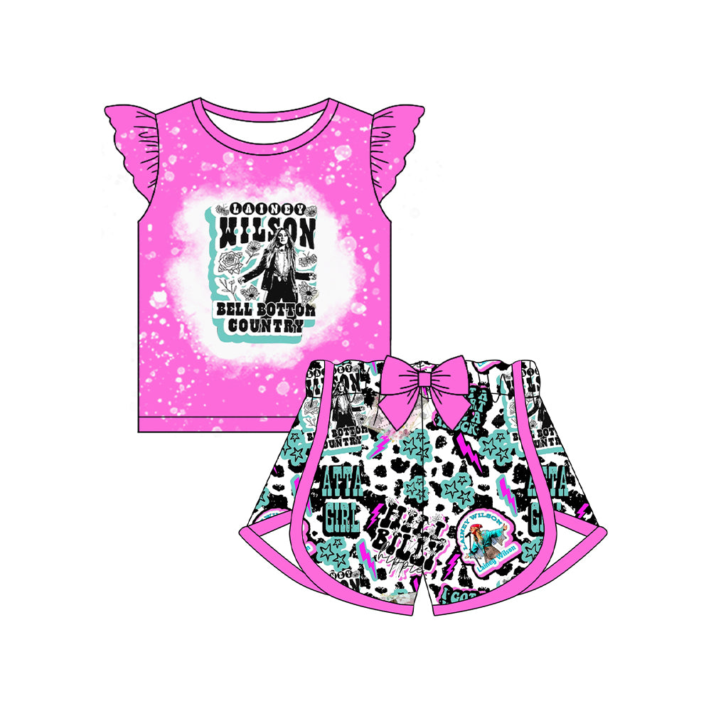 GSSO2490 Toddler Girls Singer Shorts Set Preorder