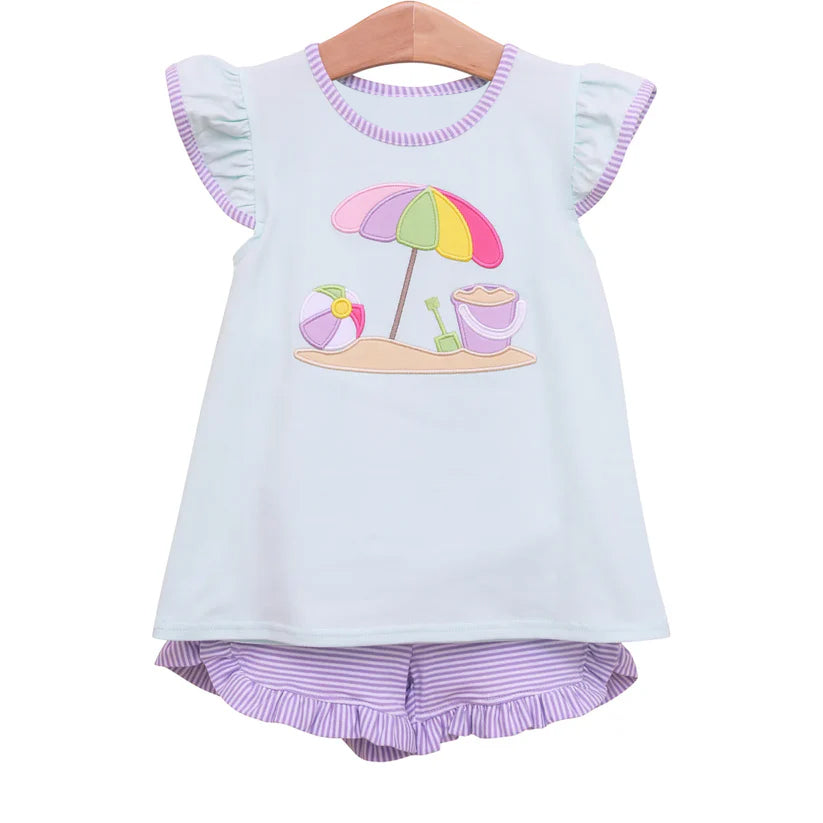 baby Girls Summer Beach Shorts Outfit