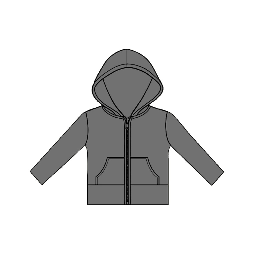 GT1471 Baby Girls Grey Active Hoodie Top Preorder