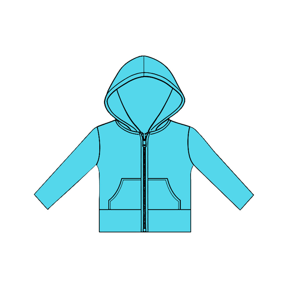 GT1472 Baby Girls BLue Active Hoodie Top Preorder
