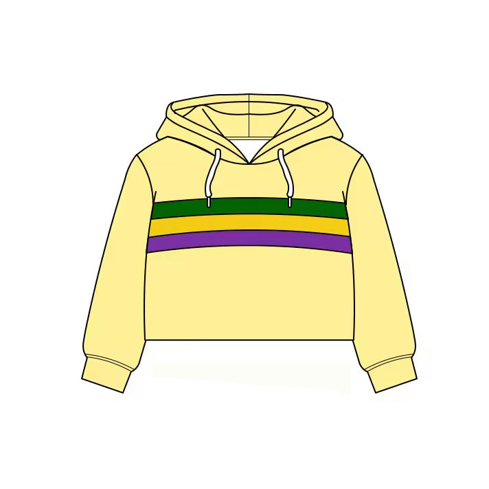 GT1483 baby girls long sleeve sleeve active hoodie top preorder