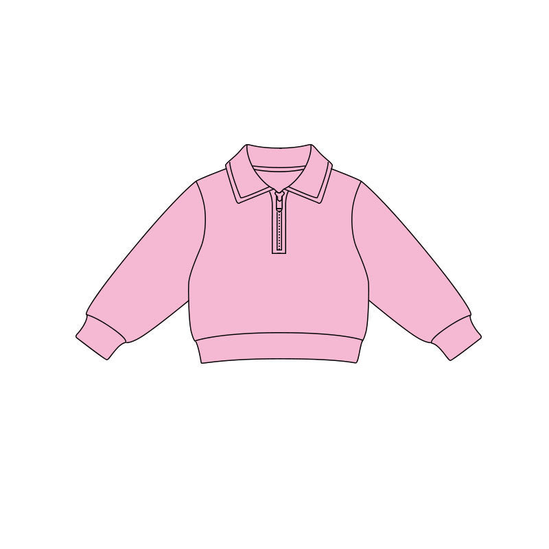 GT1517 Baby Girls Pink Active Pullvoer Top Preorder