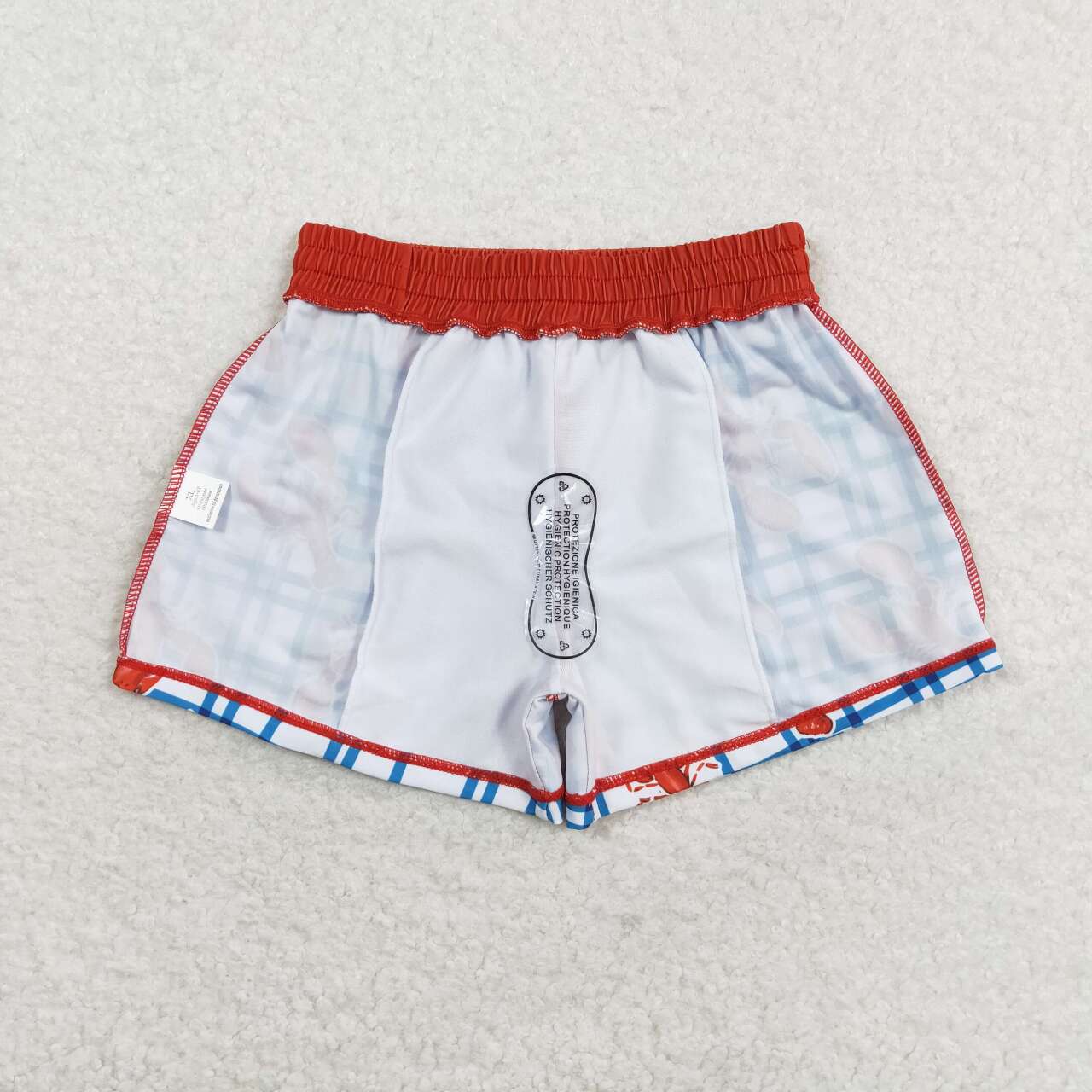 S0364 Baby Boys Crayfish Swimming Trunks