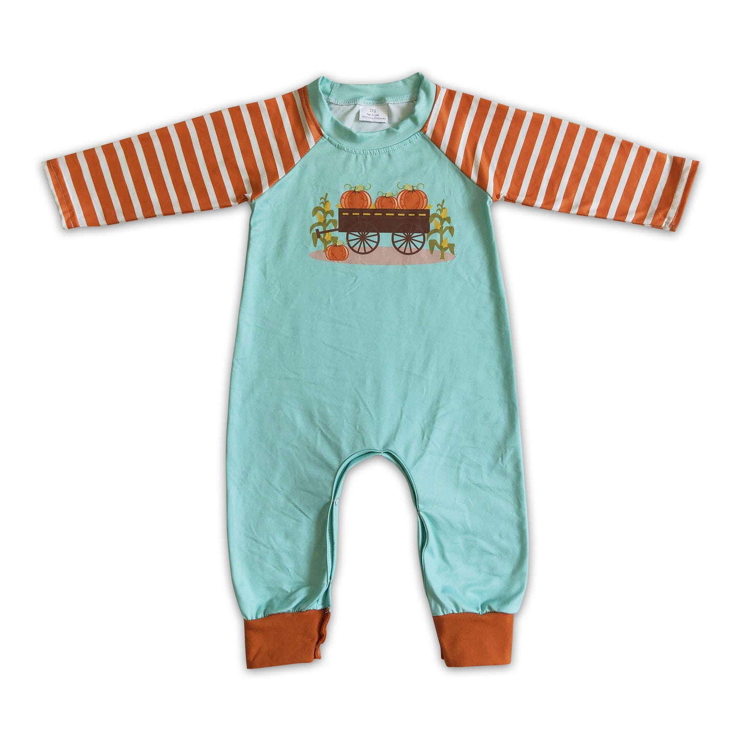 LR0046 Fall Baby Pumpkin Long Sleeve Romer