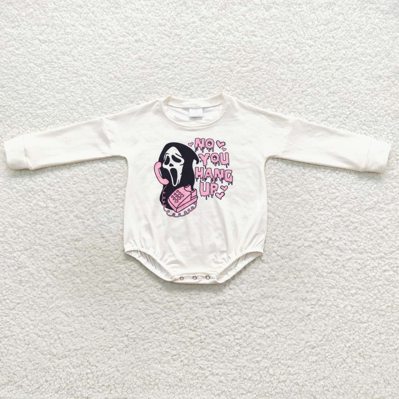 Newborn Baby Girls Halloween Shirt Romper