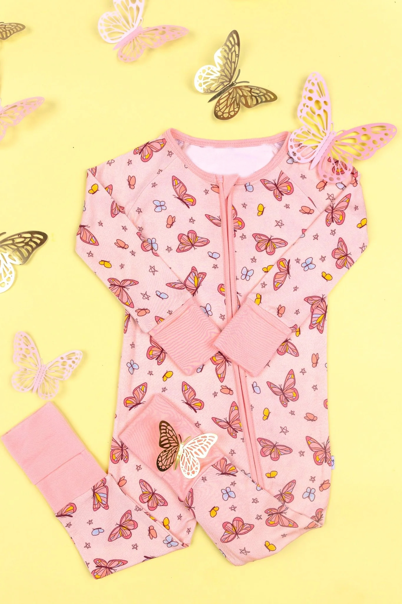 Newborn Baby Girls Butterfly Romper Pre-order