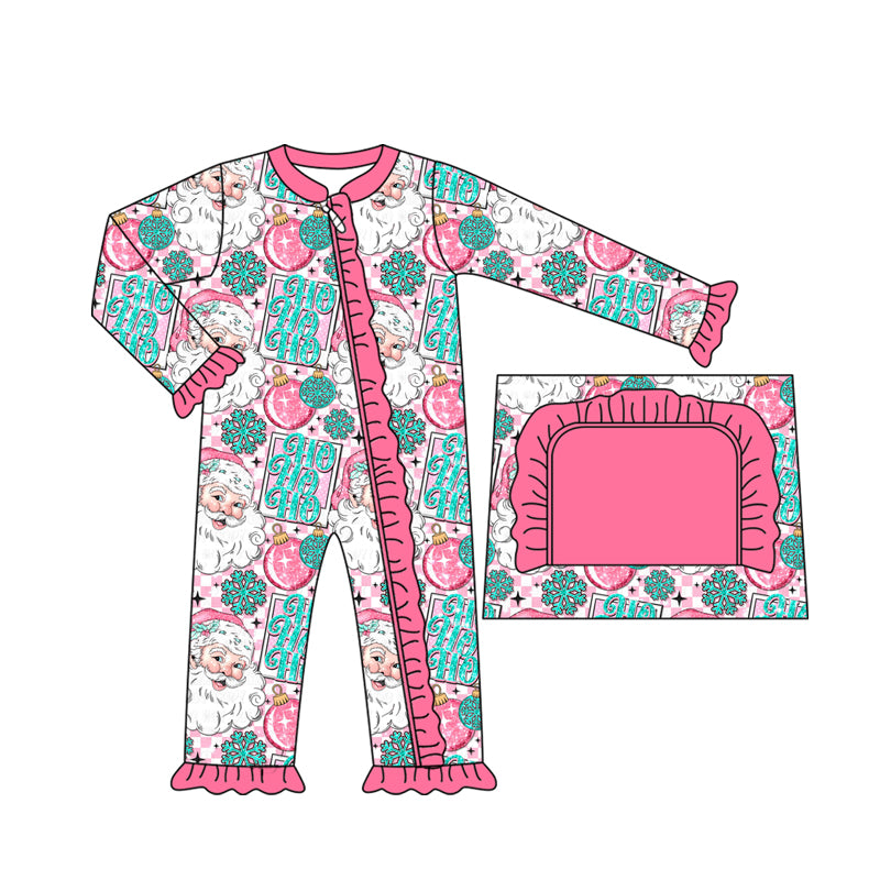 LR2400 Baby Girls Hohoho Romper Preorder