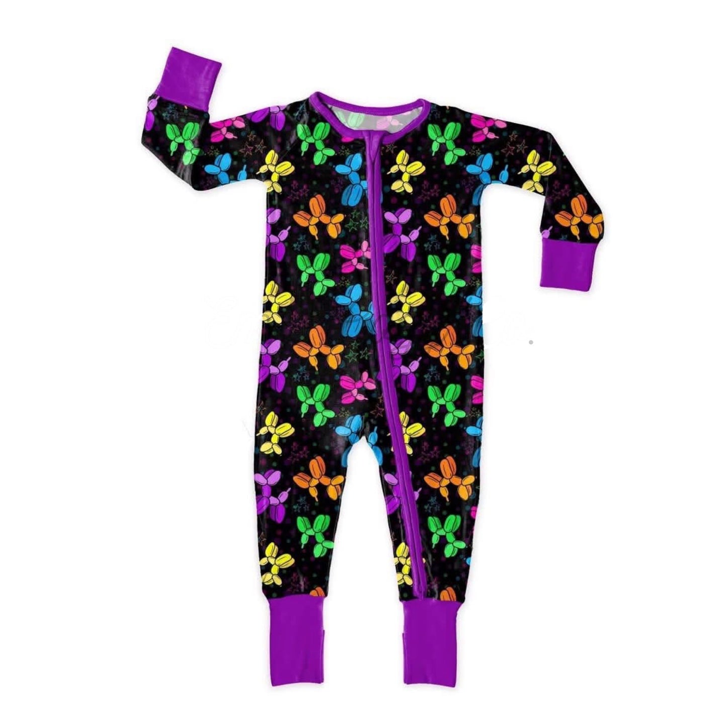 LR2935 Baby cute balloon long sleeve romper preorder