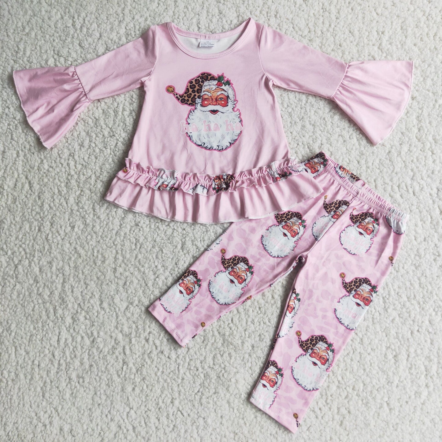 Christmas Santa Pink Set