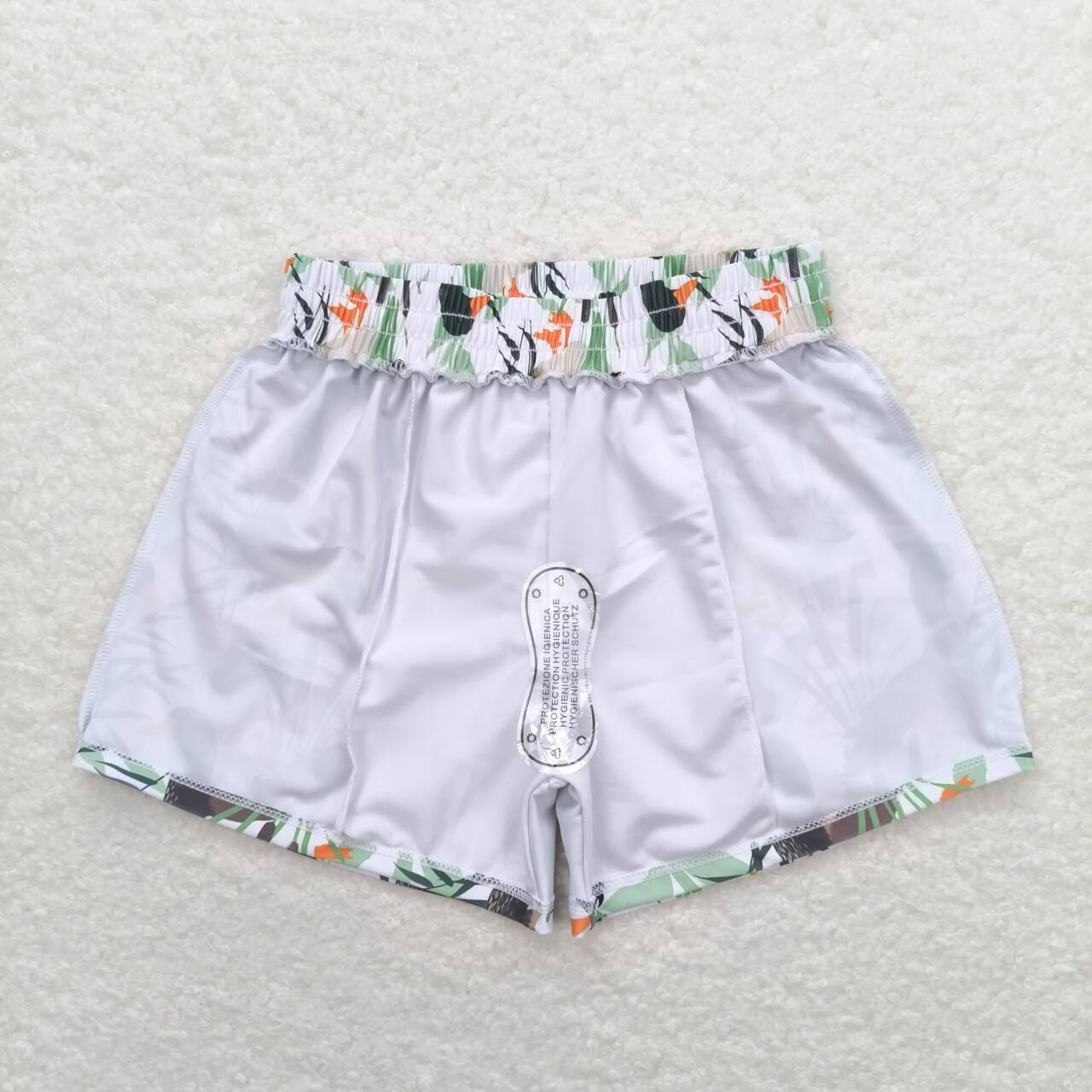 S0267 Baby Boys Wild Duck Mallard Swimming Trunks