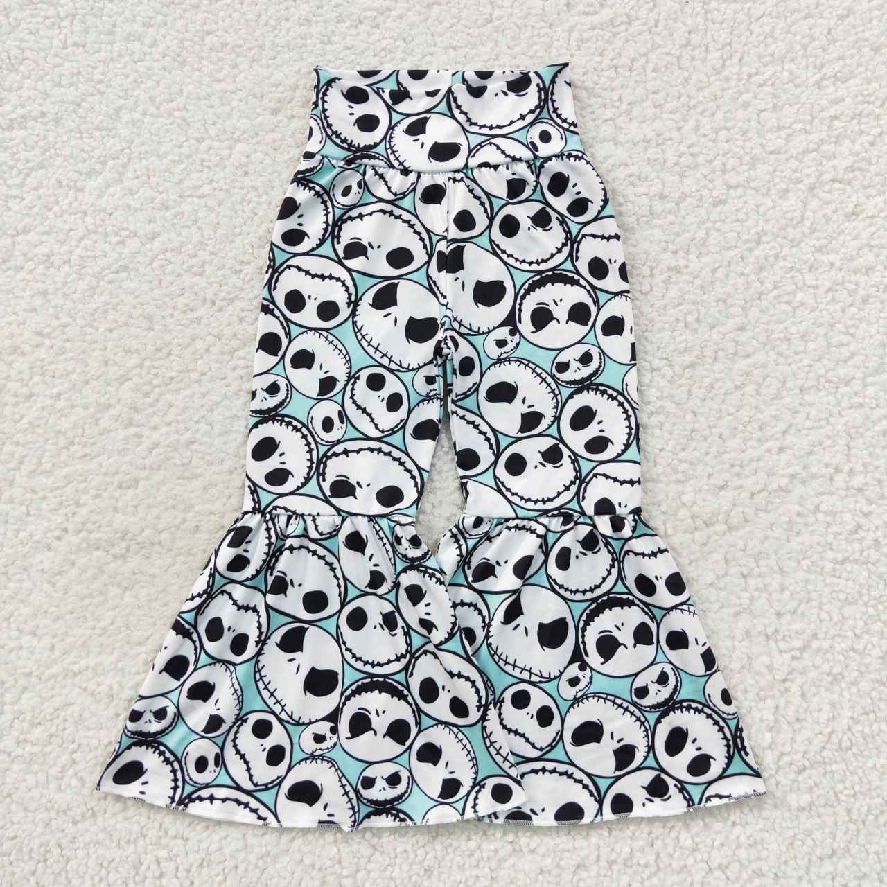 P0258 Baby Girls Halloween Bell Bottom Pants