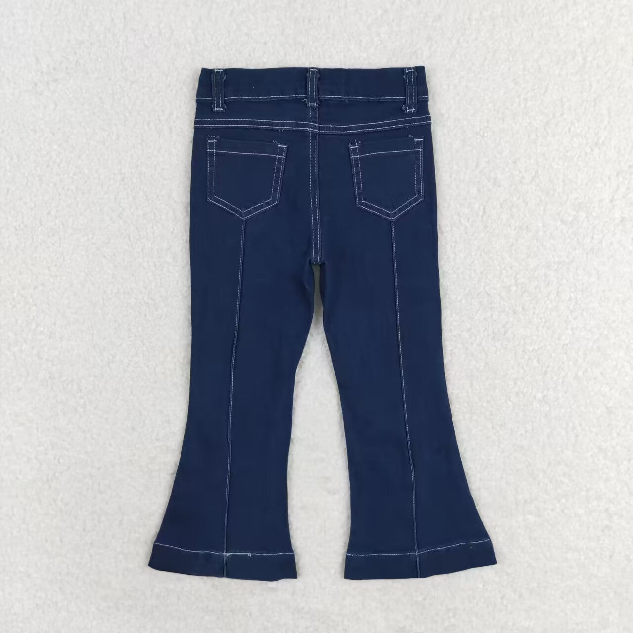 P0508 USA Shop Baby Girls Dark Blue Dneim Pants