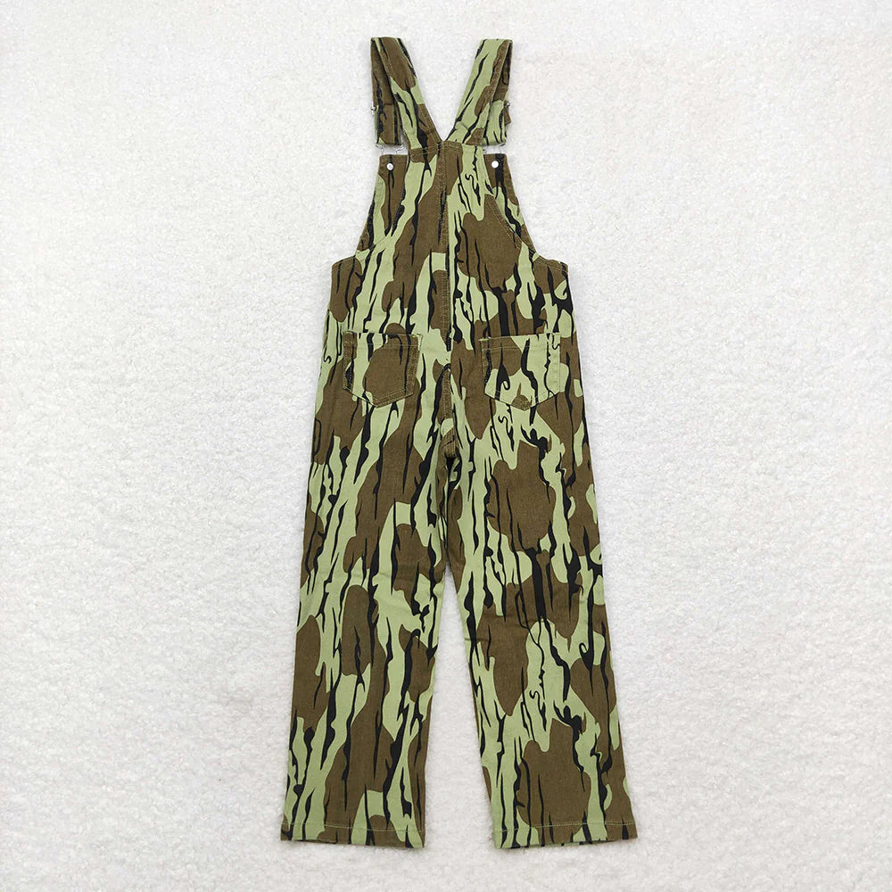 P0534 USA Shop Baby Girls Hunting Camo Overall Jumpsuits