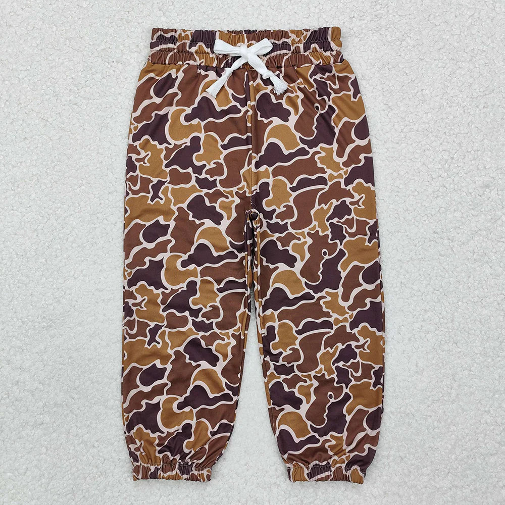 Sibling Baby Boys Camo Jogger Pants With Pocket