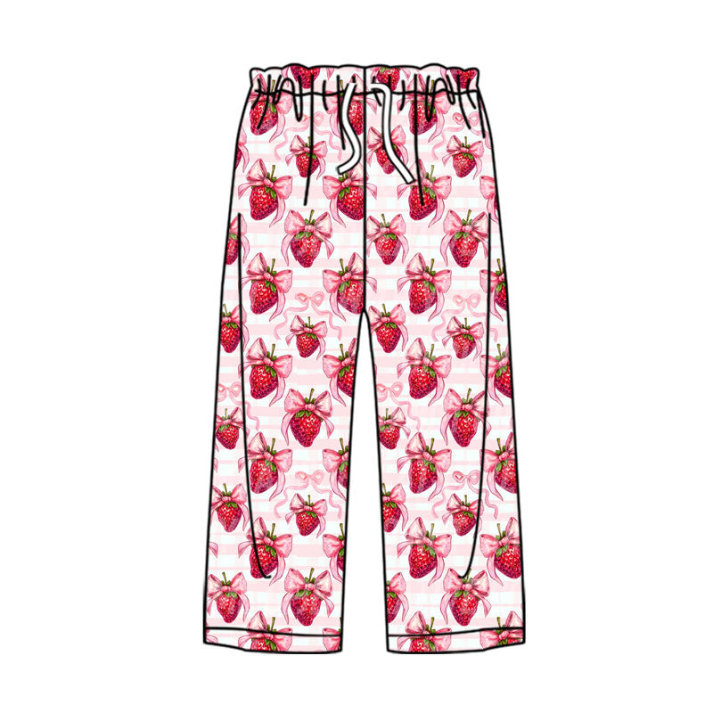 P0877 Adult Women Strawberry Pants Preorder
