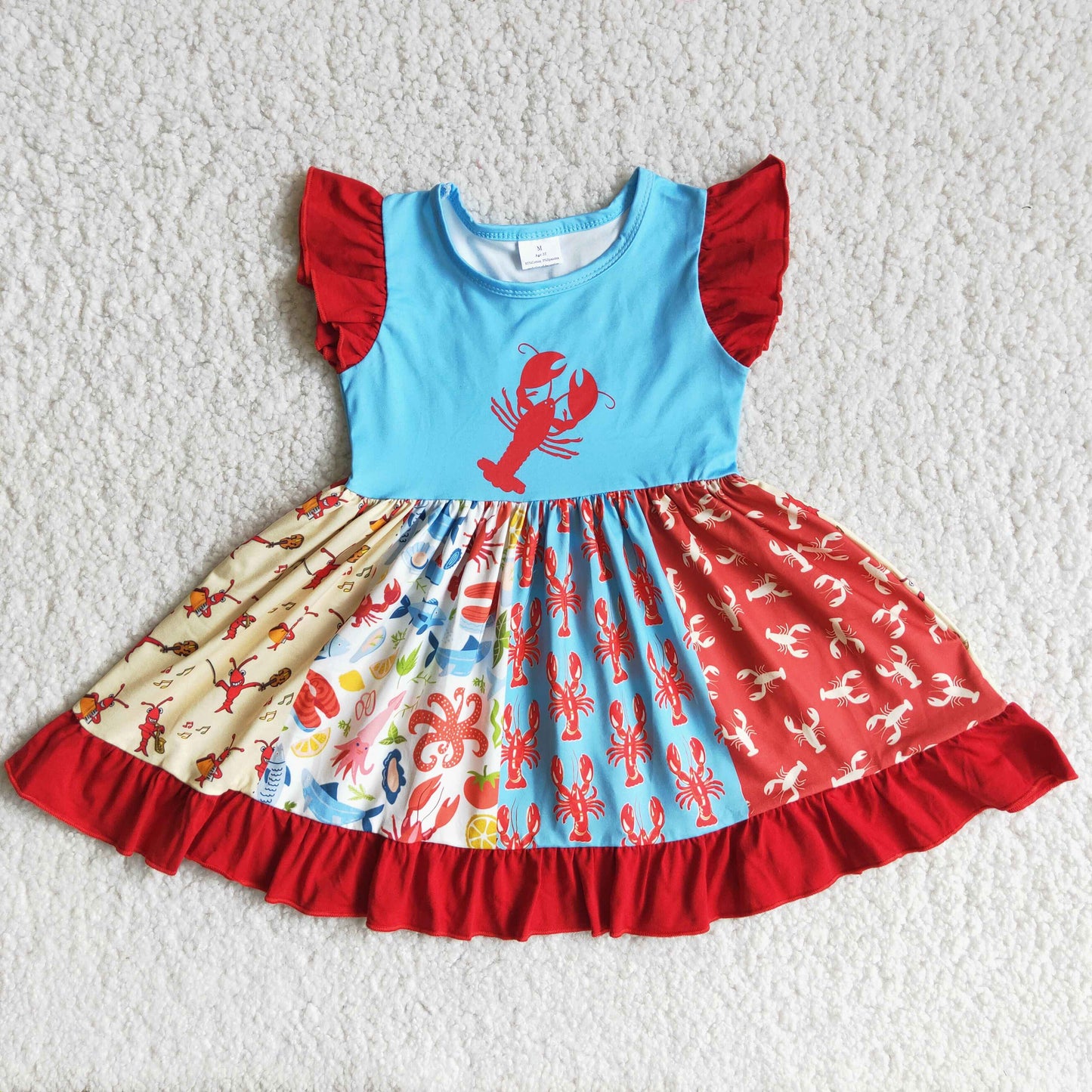 Crayfish Twirl Dress
