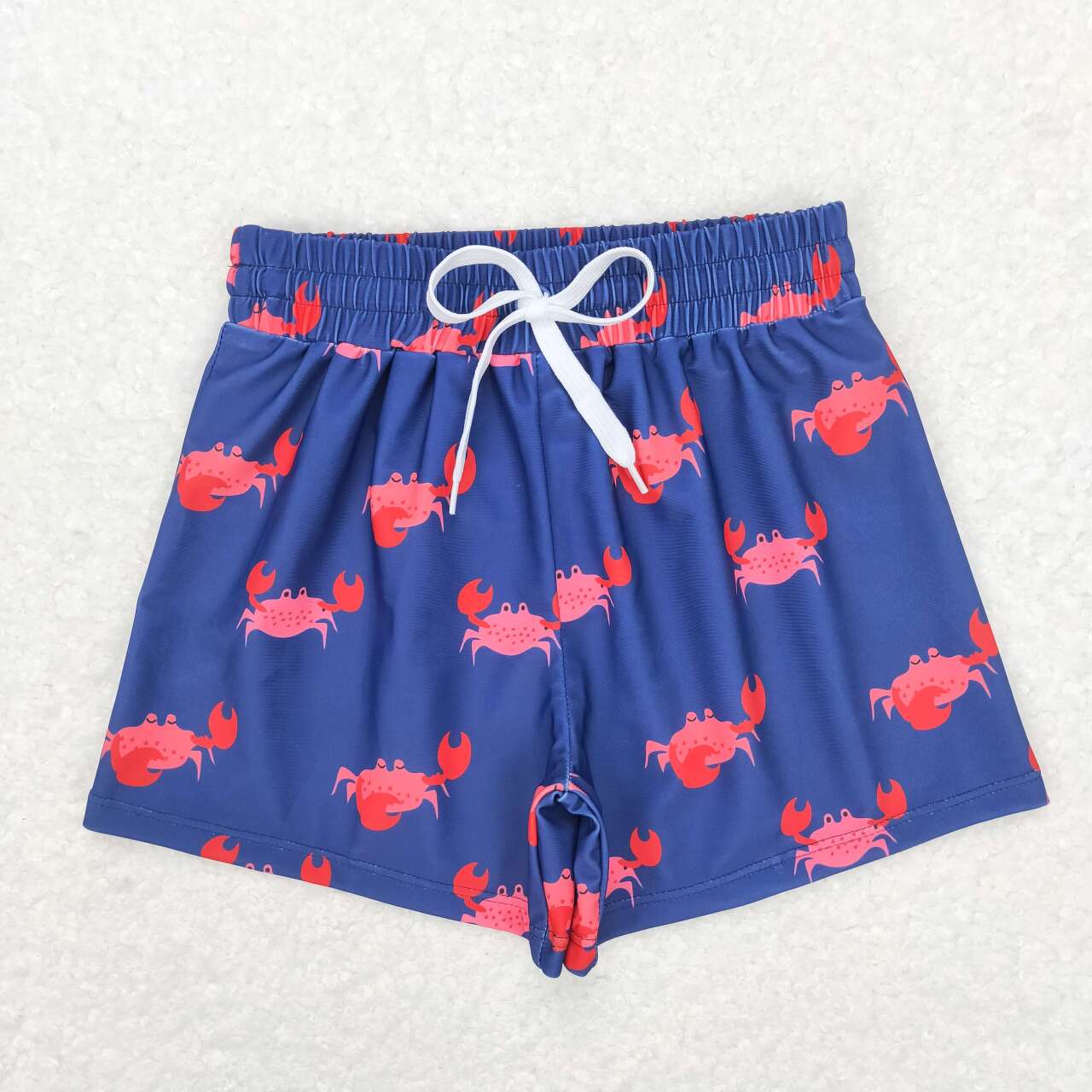 Boys Red Crab Swimming Trunks