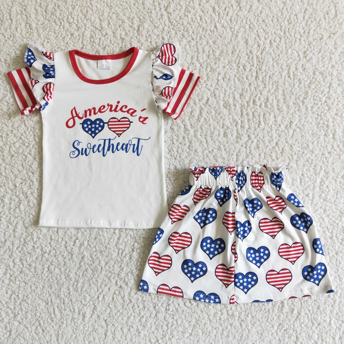 Summer Girls July 4th Outfit