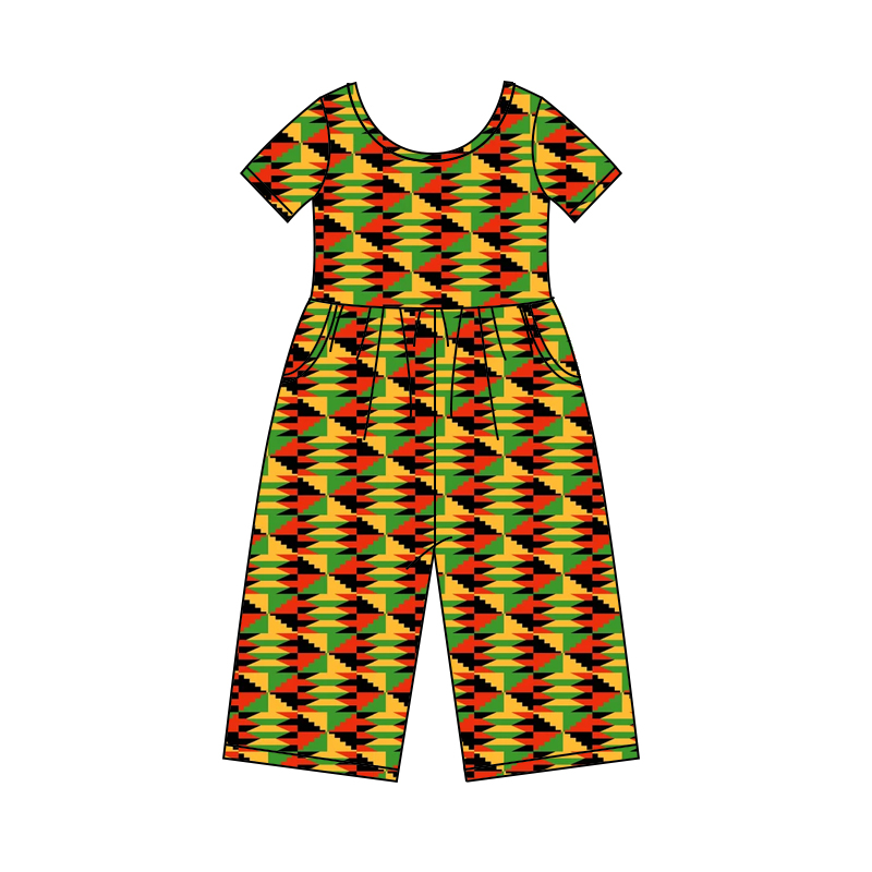 Preorder SR0457 Kids Girls History Jumpsuit