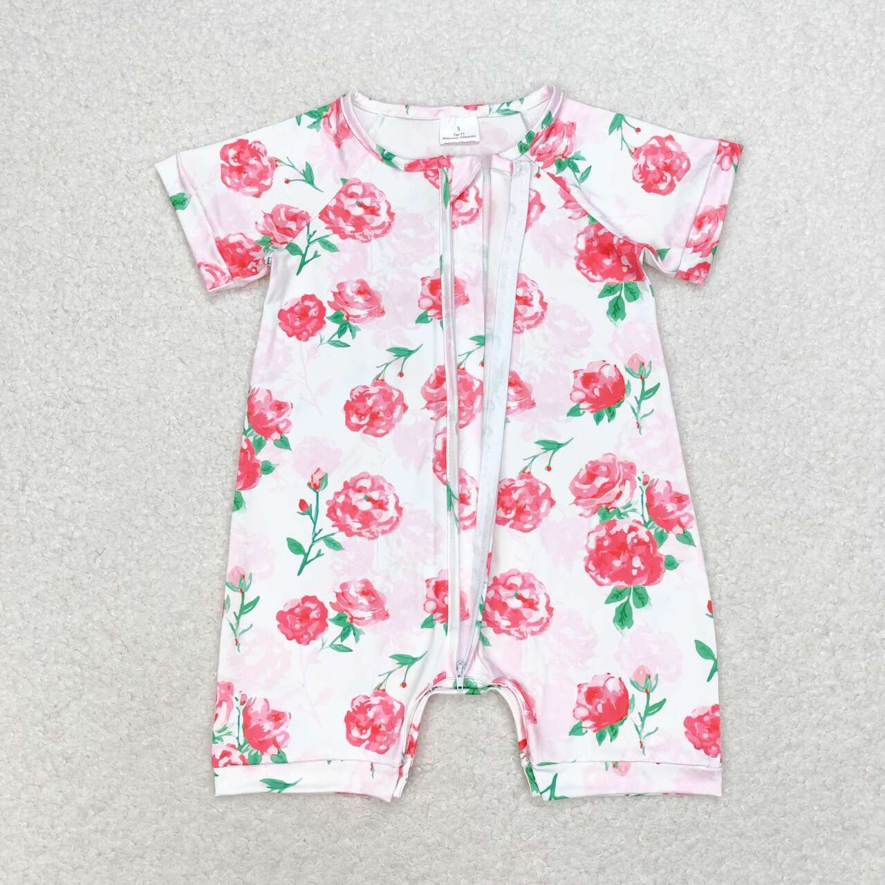 Toddler Baby Sibling Sister Flowers Dress and Romper