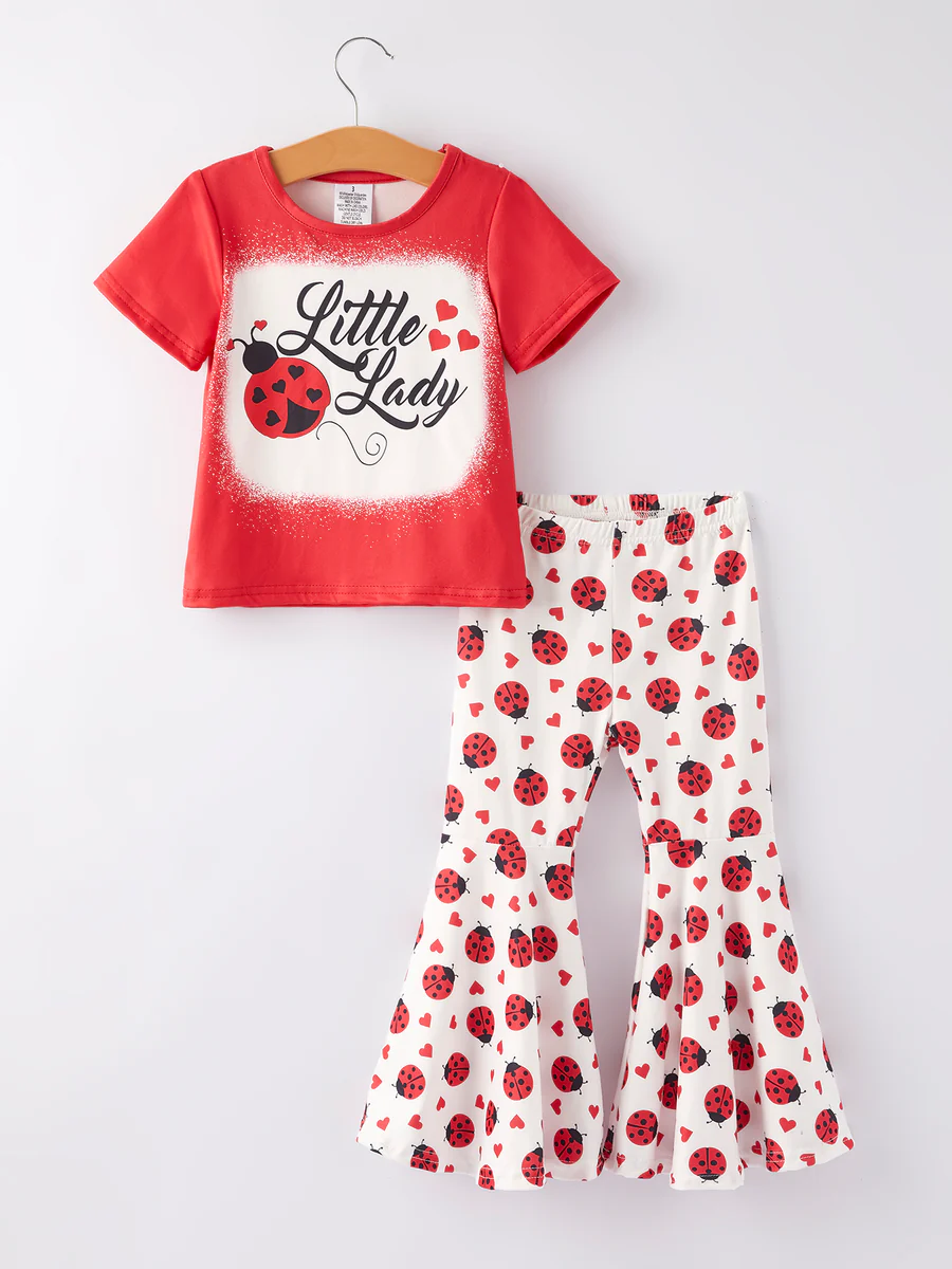 Little Lady Bell Bottom Pants Set 5 MOQ Preorder