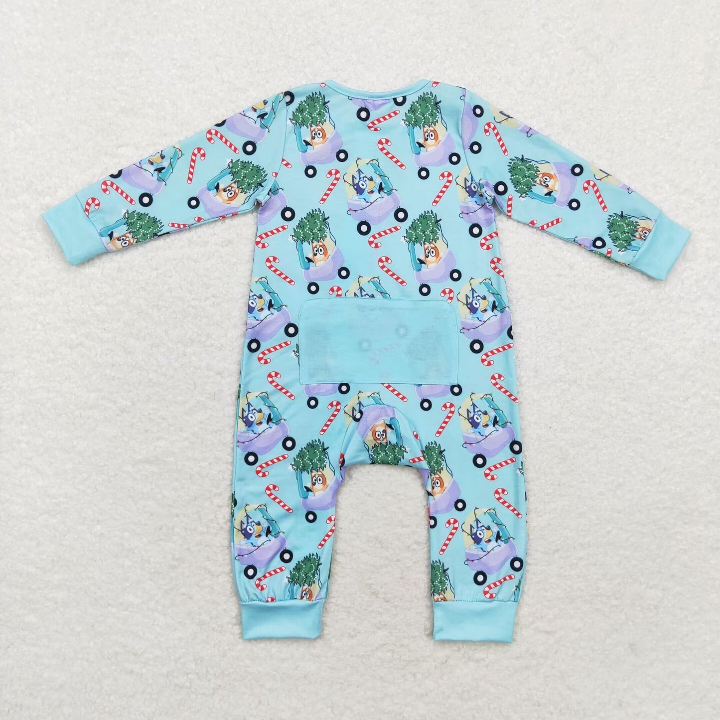 Newborn Baby Boys Cartono Dog Christmas Toy Car Romper