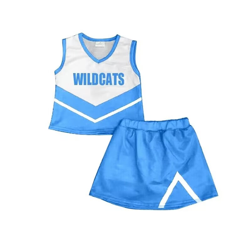 Wildcats Sport Team Girls Skirt Set Dealine Time : 5th Aug