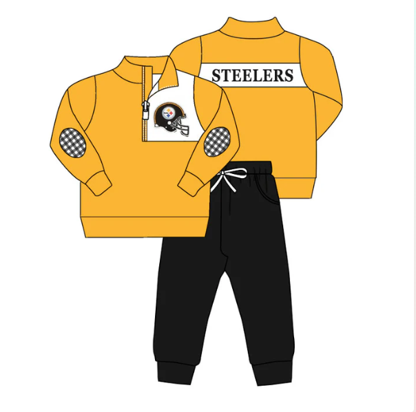 Baby Boys Sport Team Steelers Pants Set Deadline :23 th Sept