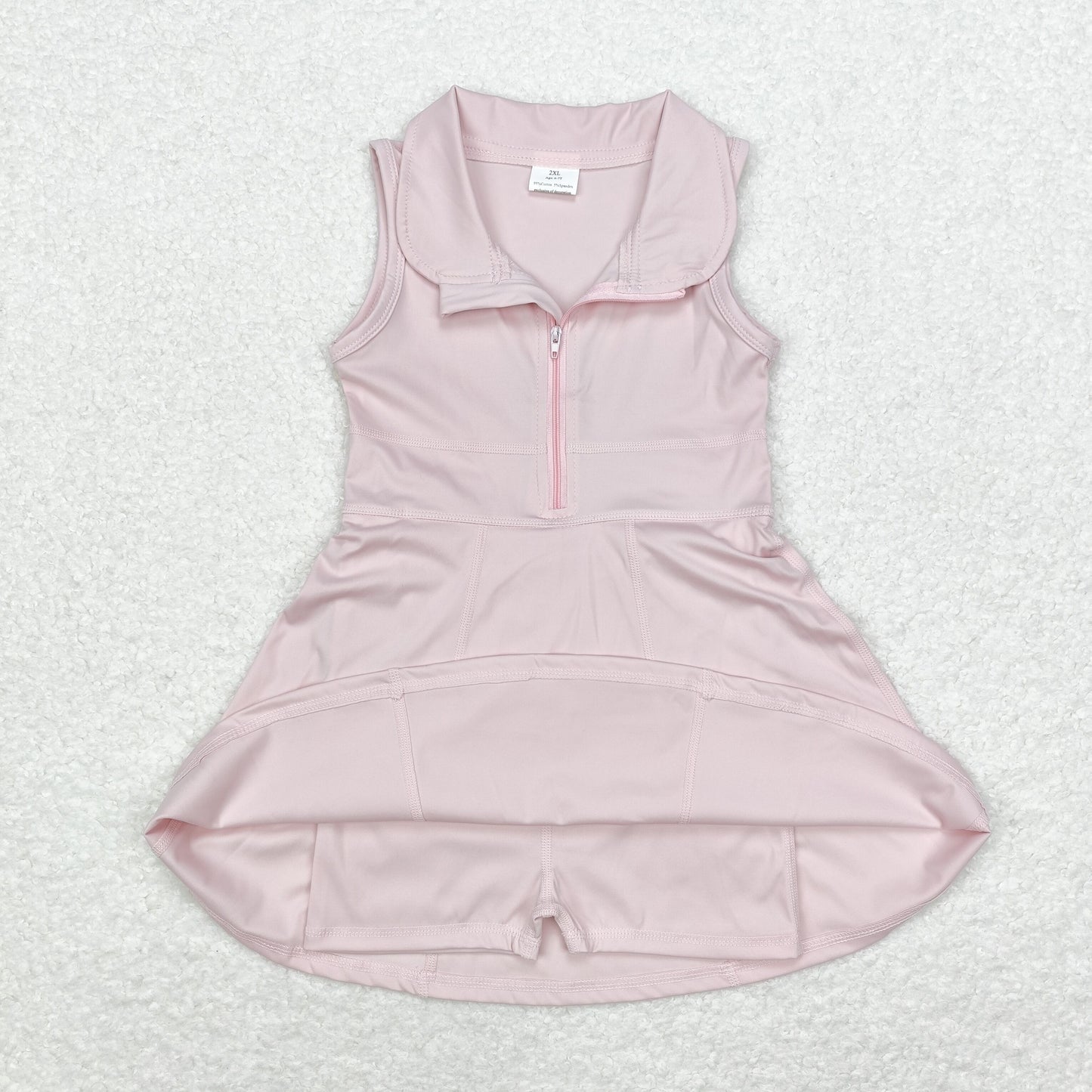 Baby Girls Pink Color Sport Active Dress