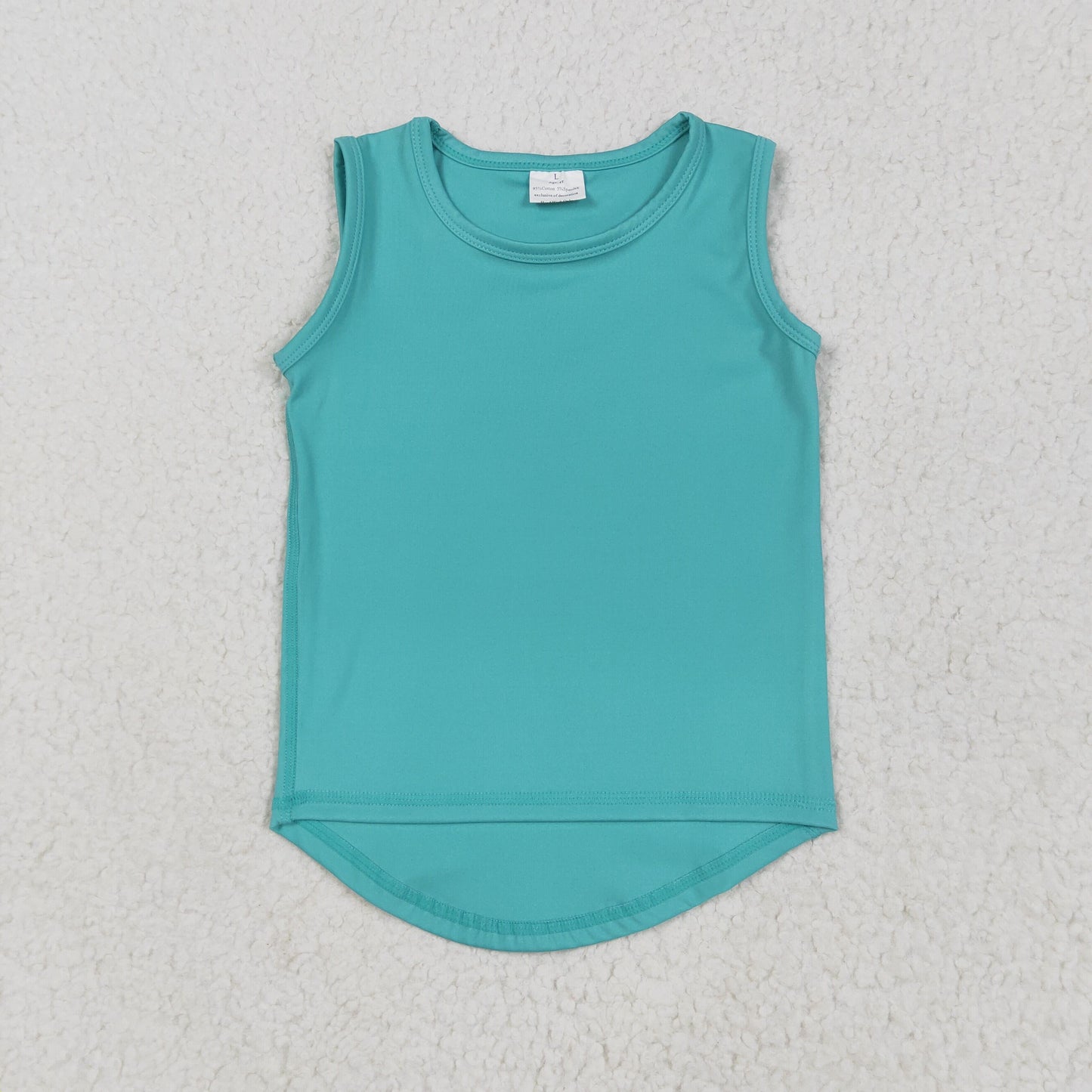 Kids Girls Active Blue Tank Top Yoga